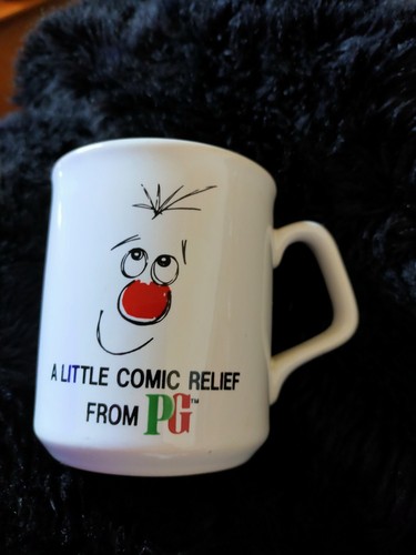 Vintage comic relief red nose - relief,