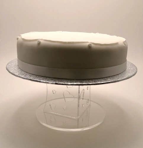 Wedding cake stand with heart - wedding,