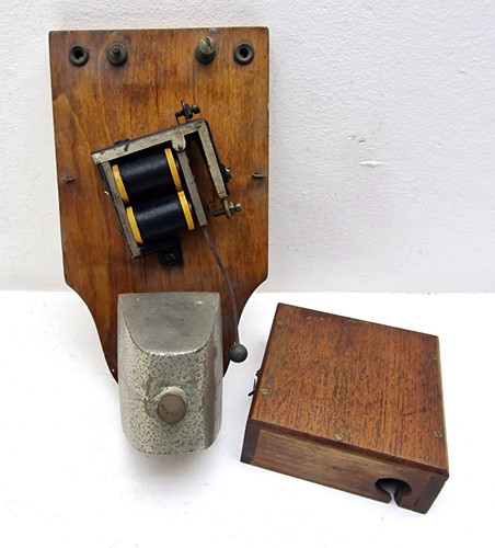 Vintage electric door - electric,