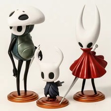 3Pcs Hollow Knight Toys Statue