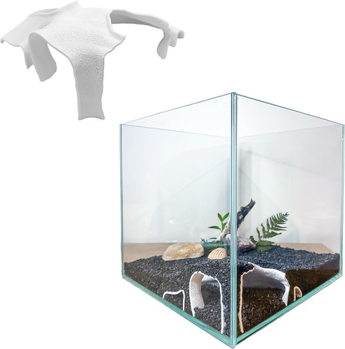 Corner aquarium cave tunnel - aquarium,