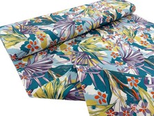 Tropical linen cotton blend - cotton,