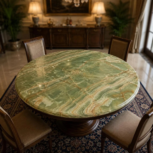 Luxury green onyx side - onyx, |