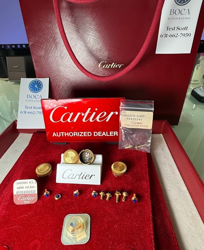 Cartier clock parts rear - ***,
