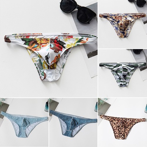 Men sexy ice silk - men's, underpants