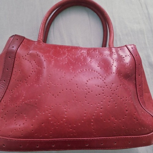 Dents 1777 red - leather, handbag