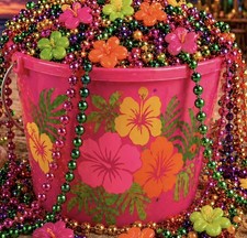 Colored Beaded Necklaces  -