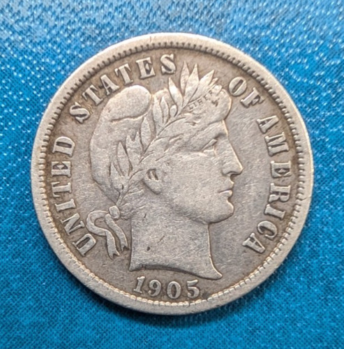 1905 usa barber silver - usa,
