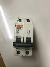 2 x Schneider/merlin Gerin Electric C60HD D16 16 Amp Double Pole 2-Pole MCB