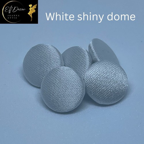 White satin fabric - , covered