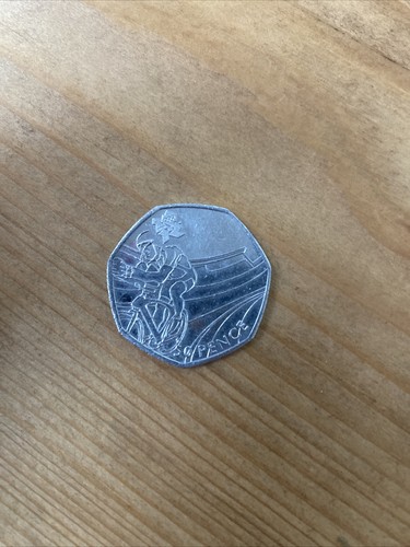 Olympic 50p cycling - olympic,