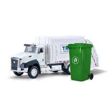 Garbage Truck Toy with Trump