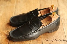 Louis Vuitton Black Penny Loafers Shoes Mens UK 8 US 9 EU 42