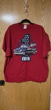 America 1 USA Red Hotrod Truck