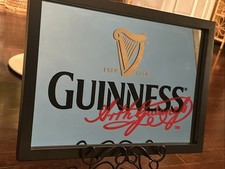 Vintage Guinness Beer Mirrored