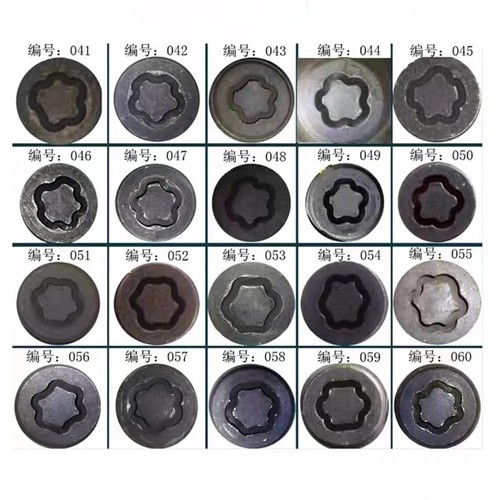 Locking wheel nut - nut, key