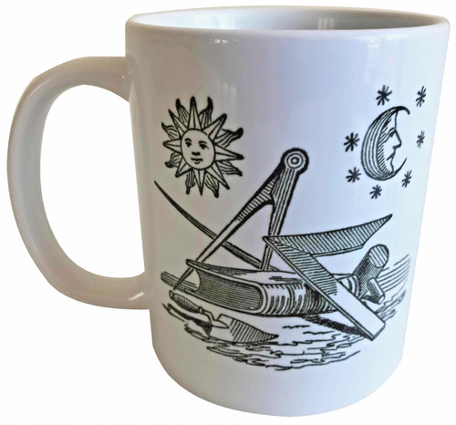 Masonic coffee mug - -, landmarks