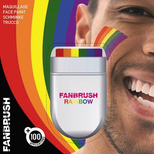 Lgbt face body paint - lgbt+,