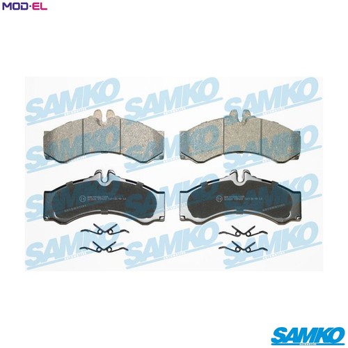 Brake pad set - pad,