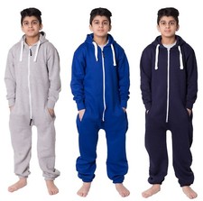 Kids boys girls plain hooded - boys,