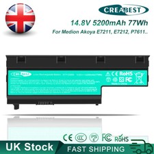 5200mAh 14.4V BTP-D5BM BTP-D4BM Battery For Medion Akoya E7212 E7214 P7611 E7216