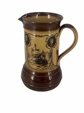 Rare Antique Royal Doulton Nelson And His Captains Jug X6436