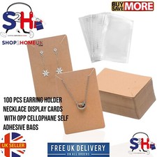 100 Jewellery Display Cards