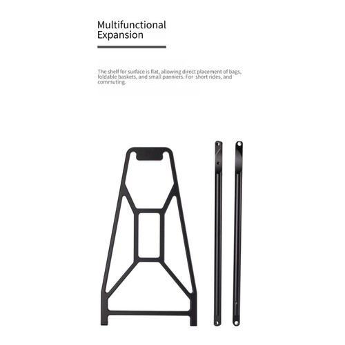 Folding bike rear - rear, rack