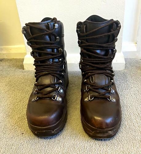 Brown leather lace - brown, lace-up