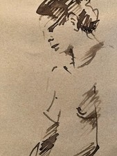 Old Workshop Drawing Nude