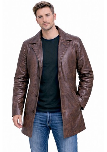 New men vintage brown - men's,