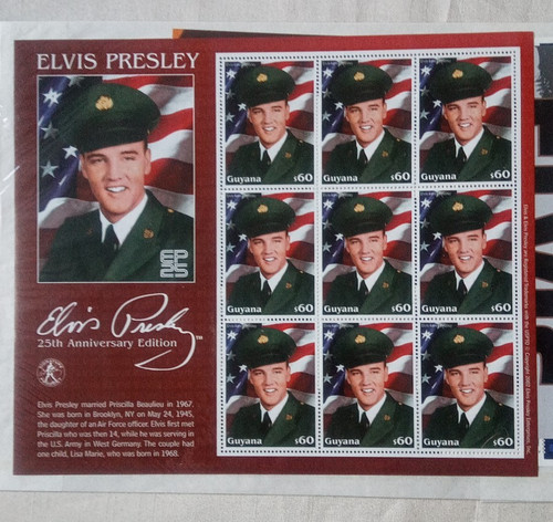 Various elvis presley stamps - various,