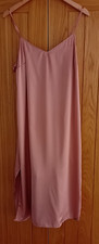 NEW Ex M&S Autograph Silky Satin Chemise Slip Size 8 - 16 Standard / Long Length