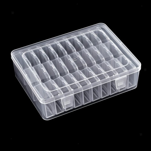 Clear plastic organizer - plastic, case