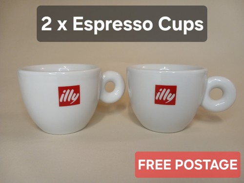 Illy espresso coffee cups - 2,