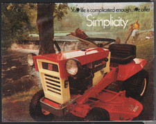 Simplicity Ride-on Lawn and