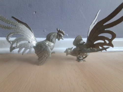 Vintage pair silver plated - vintage, of