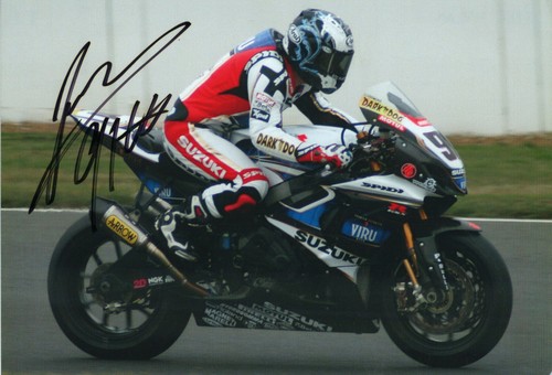 Leon haslam signed 12x8 - leon,