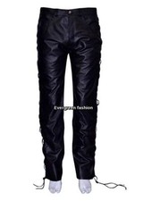 Men's Leather Pants Biker