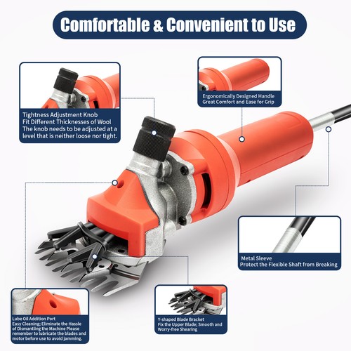 Electric shearing clipper - electric,