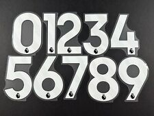 2024 2025 OFFICIAL AVERY DENNISON PREMIER LEAGUE WHITE SHORTS NUMBERS