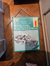 VW Polo MK2 (1982-1990) Haynes Workshop Manual Hatchback Coupe Breadvan Free P+P