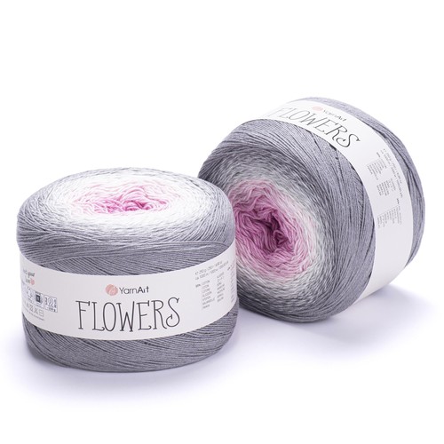 Yarn art flowers 250g - yarn,