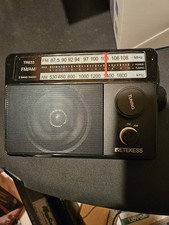 Retekess TR604 Portable Radio FM AM, Battery Radio, Transistor, Mains Power, He