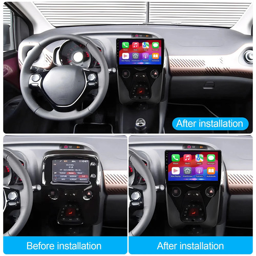 Head unit for peugeot 108 - head,