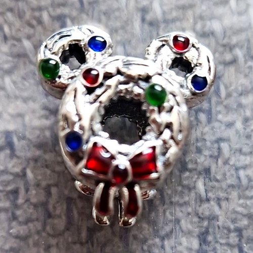 Disney charm bead silver - disney,