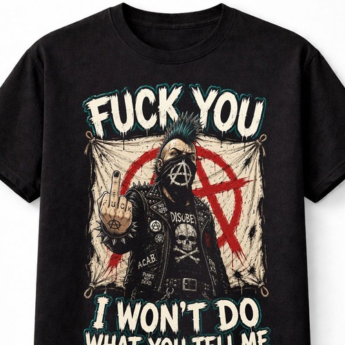Won punk rock anarchy - i, won't