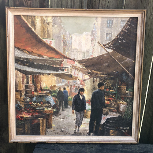 Oil painting vintage - oil,