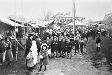 Mmm-65 Fun Fair and Fairground Rides, Stalls & Crowds, Unknown Location. Photo