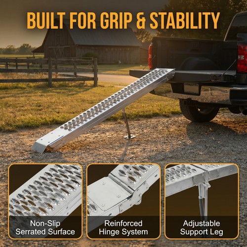 Ramps steel folding - pair, 1.95